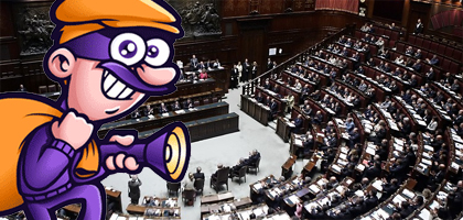 LADRI-PARLAMENTO